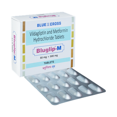 Bluglip M 500mg/50mg Tablet