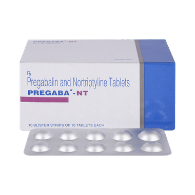 Pregaba NT 75 mg/10 mg Tablet