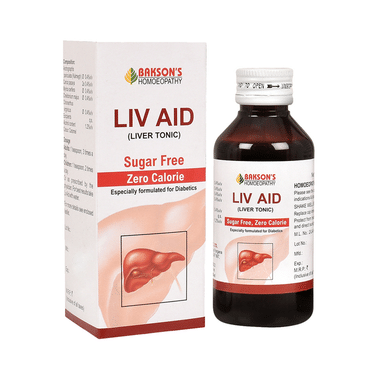 Bakson's Homeopathy Liv Aid Liver Tonic Sugar Free