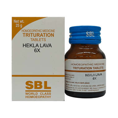SBL Hekla Lava Trituration Tablet 6X