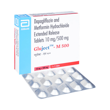 Gluject-M 500 Tablet ER