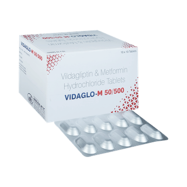 Vidaglo-M 50/500 Tablet
