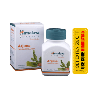 Himalaya Wellness Pure Herbs Arjuna Cardiac Wellness Tablet