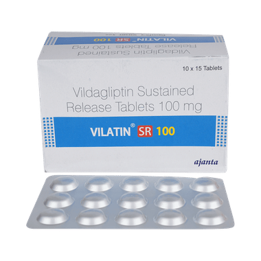 Vilatin 100mg Tablet SR