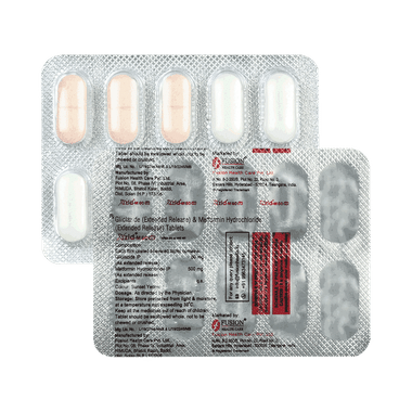 Xzid M 60mg/500mg Tablet ER