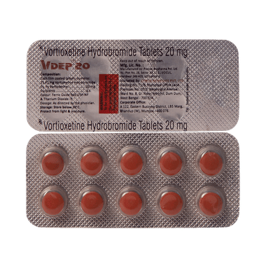 Vdep 20mg Tablet