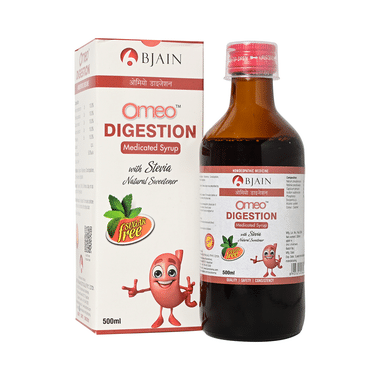 Bjain Omeo Digestion Medicated Syrup Sugar Free