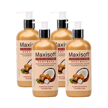 Maxisoft Ultra Rich Moisturizing Body Wash (300ml Each)