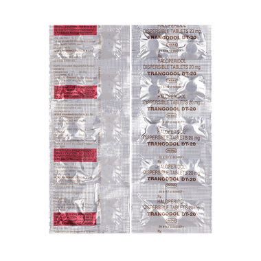 Trancodol 20mg Tablet DT