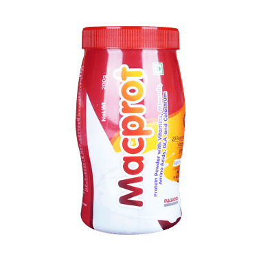 Macprot Protein With Vitamins & Minerals | Flavour Vanilla Powder
