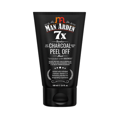Man Arden 7X Activated Charcoal Peel Off Mask