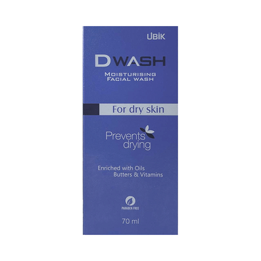 DWash Moisturising Facial Wash | Prevents Skin Drying | For Dry Skin