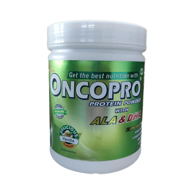 Oncopro Protein With ALA & DHA For Nutrition | Flavour Powder Vanilla