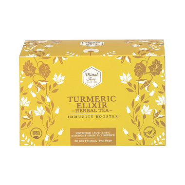 Mittal Teas Turmeric Elixir Herbal Tea Bag (20 Each)