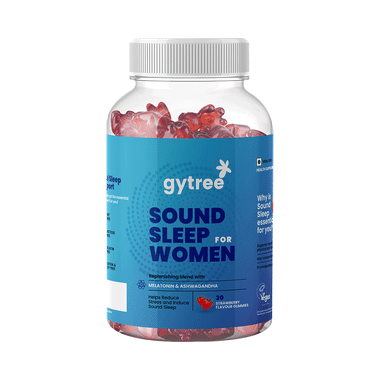 Gytree Sound Sleep Gummies For Women Strawberry