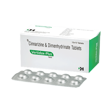 Vertidax Plus 20mg/40mg Tablet