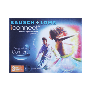 Baush + Lomb IConnect Monthly Disposable Lenses Optical Power -2.5