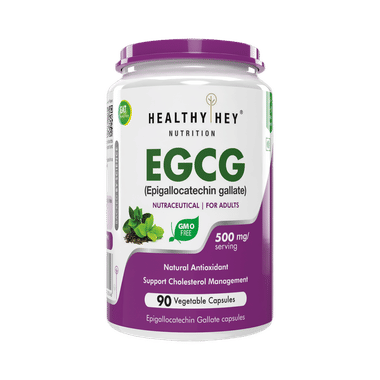 Healthy Hey Nutrition EGCG (Epigallocatechin Gallate) Vegetable Capsule