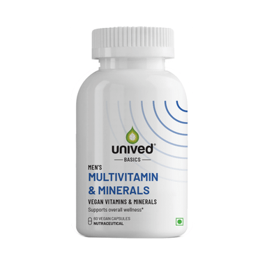 Unived Basics Men's Multivitamin & Minerals Vegan Capsule