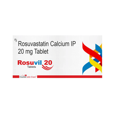 Rosuvil 20mg Tablet