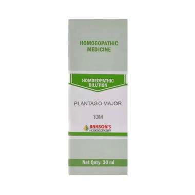 Bakson's Homoeopathy Plantago Major Dilution 10M