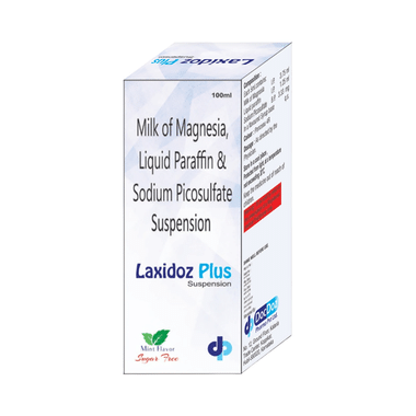 Laxidoz Plus Oral Suspension Mint Sugar Free