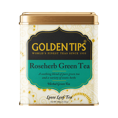 Golden Tips Roseherb Green Tea