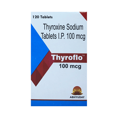 Thyroflo 100mcg Tablet