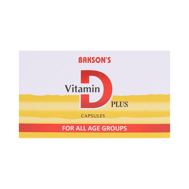 Bakson's Vitamin D Plus Capsule