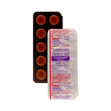 Cyclomeff 20mg/250mg Tablet