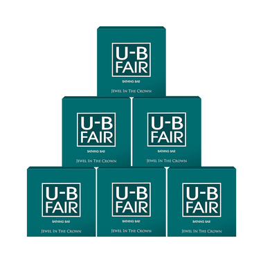 U-B Fair Bathing Bar (150gm Each)