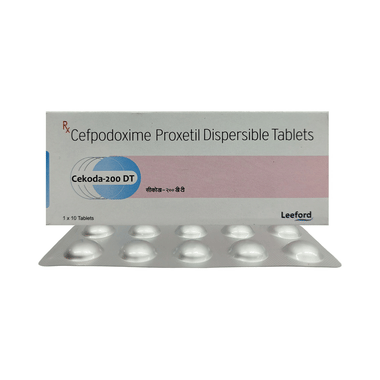 Cekoda 200mg Tablet DT