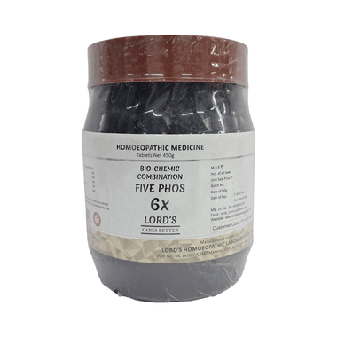 Lord's Five Phos Biocombination Tablet 6X