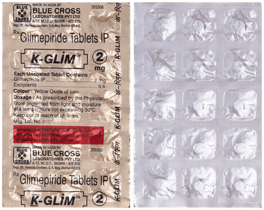 K-Glim 2mg Tablet K-Glim 2mg Tablet