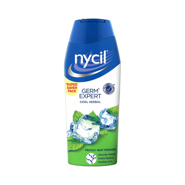 Nycil Germ Expert Prickly Heat Cool Herbal Powder