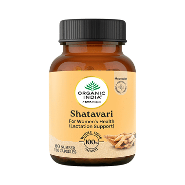Organic India Shatavari Veg Capsule | Supports Women's Health