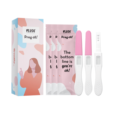 Plush Preg-Oh! Midstream Pregnancy Test Kit