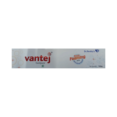 Vantej Extra Foaming Toothpaste | For Sensitivity Relief