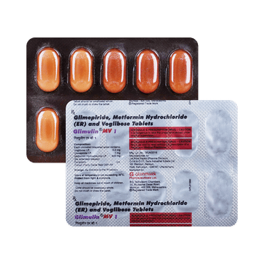 Glimulin MV 1 Tablet ER