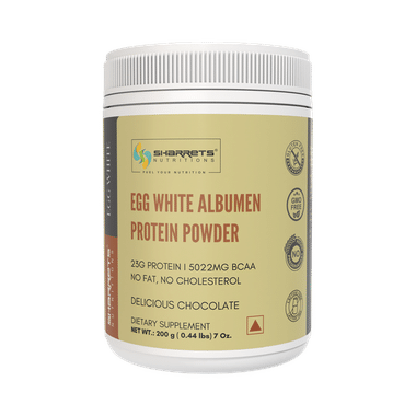 Sharrets Egg White Albumen Protein Powder Chocolate