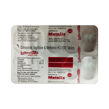 <span style='color:#626A7A'>Sulforyl MV2 Tablet SR</span>