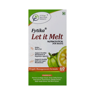 Fytika Let it Melt Tablet | For Weight Management, Metabolism & Appetite Control