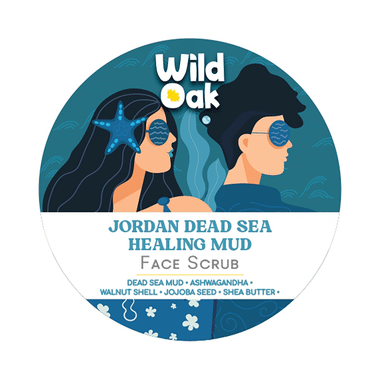 Wild Oak Jordan Dead Sea Mud Face Scrub