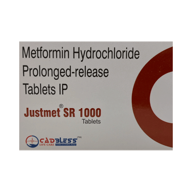 Justmet SR 100 Tablet