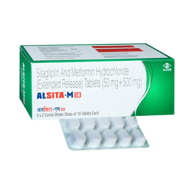 Alsita M 50mg/500mg Tablet ER