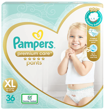 Pampers Diaper Premium Care Pants L 38 