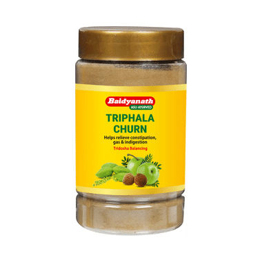 Baidyanath Triphala Churn | Eases Constipation, Acidity & Gas