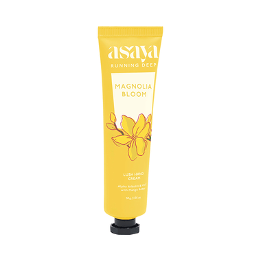 Asaya Running Deep Lush Hand  Cream Magnolia Bloom