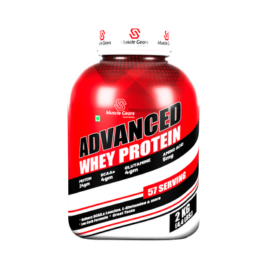 Muscle Gears Sports Nutrition Advanced Whey Protein Powder