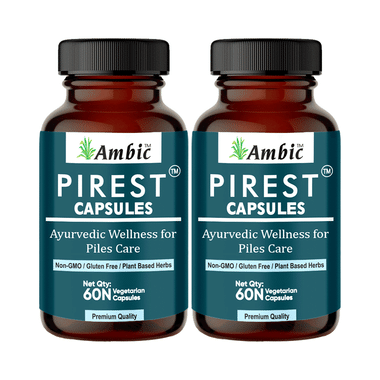 Ambic Pirest Vegetarian Capsule ( 60 Each)